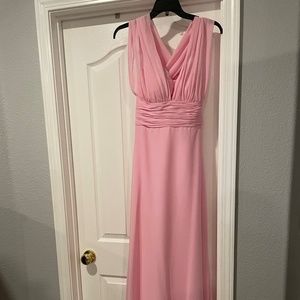 Azazie Fifi dress in Candy Pink. Size A6